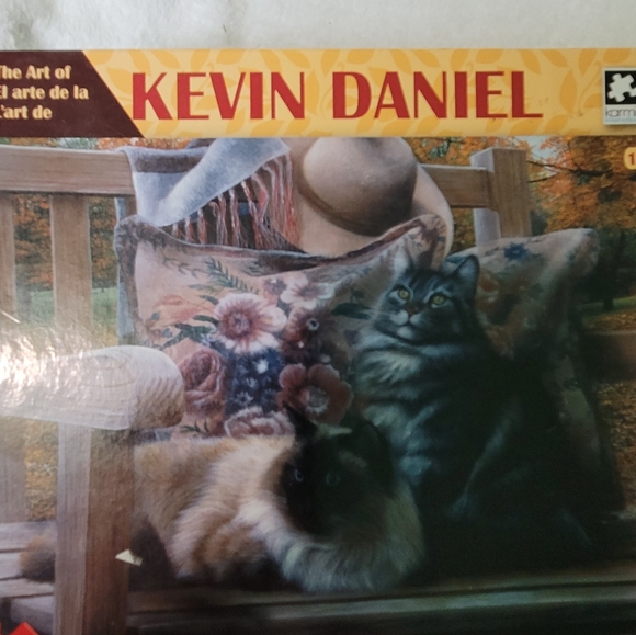 Sit a Spell cozy cat Puzzle 1000 Pieces - Picture 4 of 8